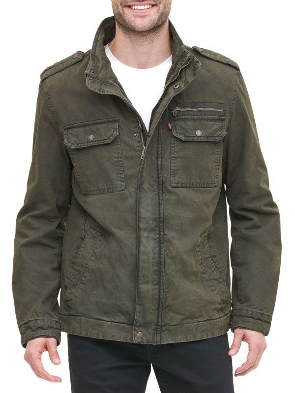 Levi's Military Field Jacket - Jackets - BeyondStyle Levi's Military Field Jacket - Jackets - BeyondStyle