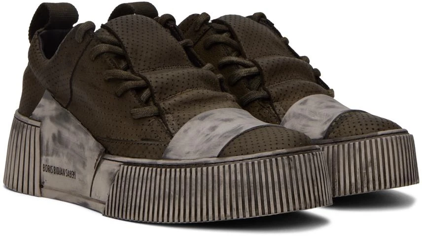 Boris Bidjan Saberi Khaki Bamba 2.1 Sneaker 4