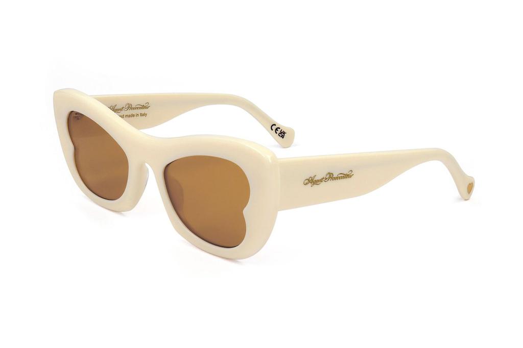 L'Agent by Agent Provocateur Agent Provocateur Heart Frame Full Rim Sunglasses