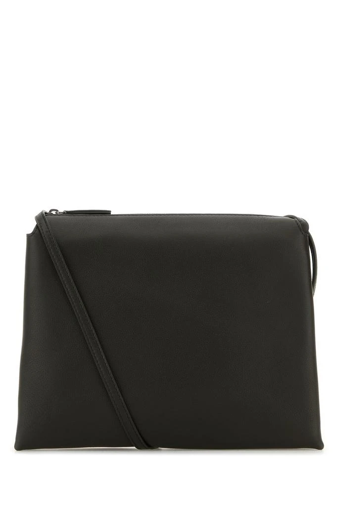 The Row Graphite leather Nu Twin clutch 2