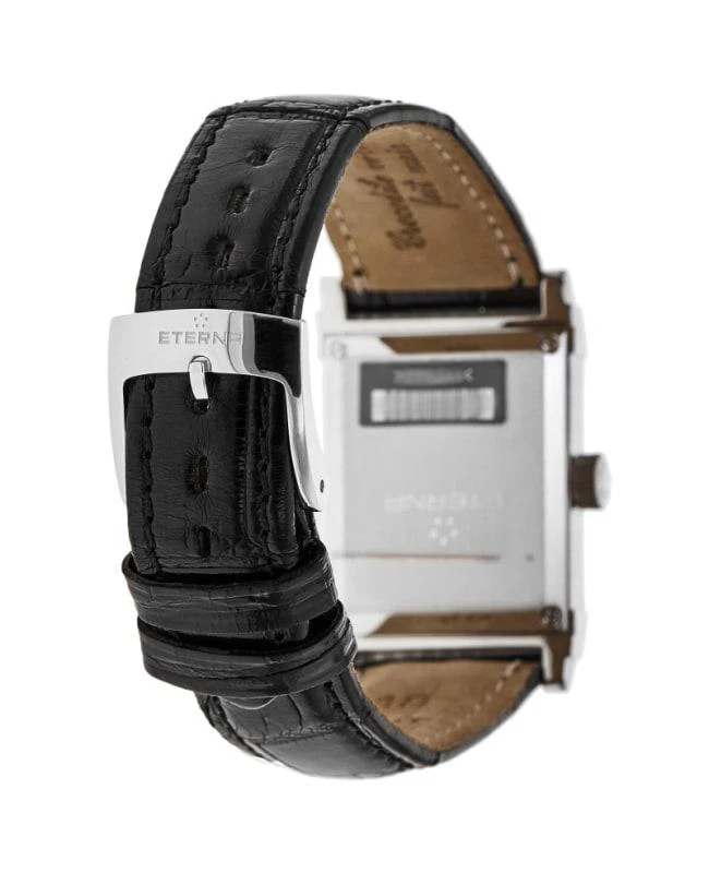 Eterna Eterna 1935 Silver Diamond Dial Leather Strap Women's Watch 8790.41.14.1156 4
