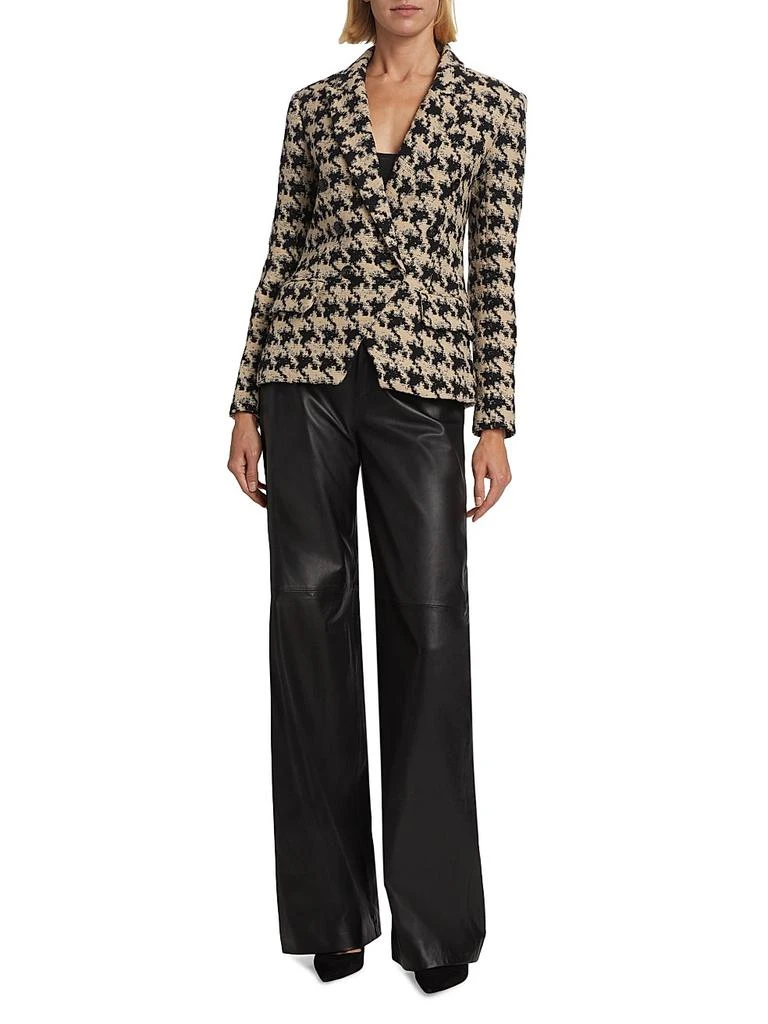 L'Agence Livvy Leather Straight-Leg Pants 2