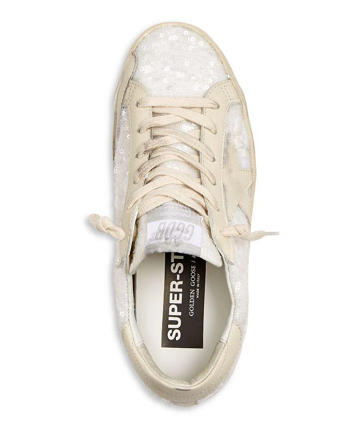 Golden Goose Women's Super-Star Sequin Embellished Low Top Sneakers 3