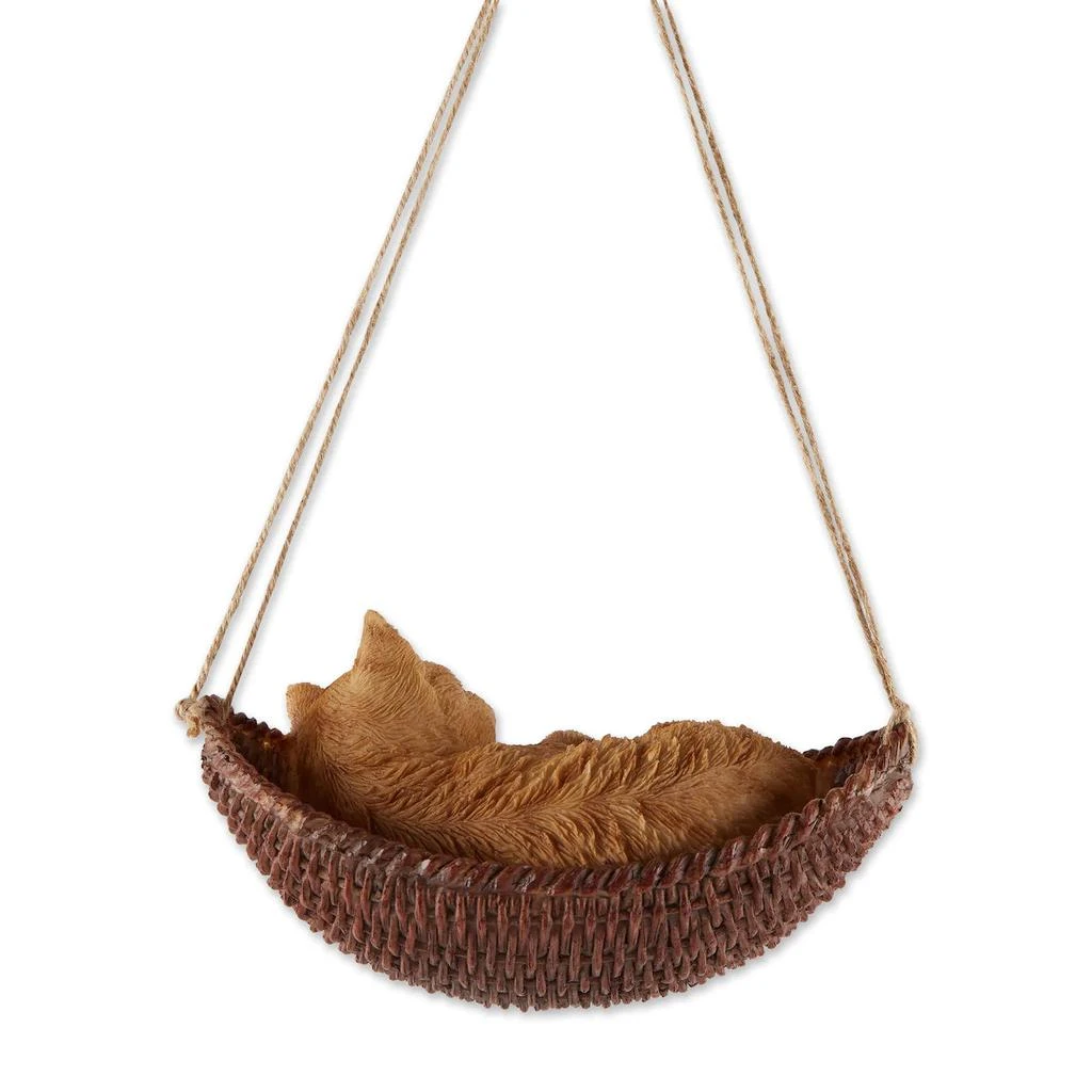 Actifo Napping Kitten on Hammock Hanging Figurine - Multicolor 5