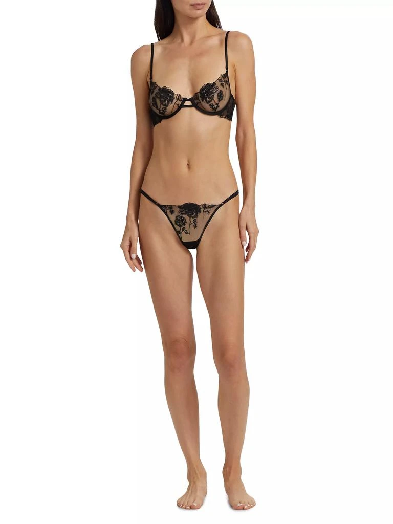 Kiki De Montparnasse Dominique Lace Demi Bra 2
