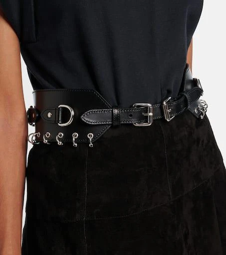 Isabel Marant Embellished leather belt 2