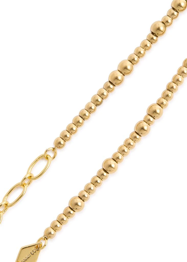 Anni Lu Goldie 18kt gold-plated beaded bracelet 4