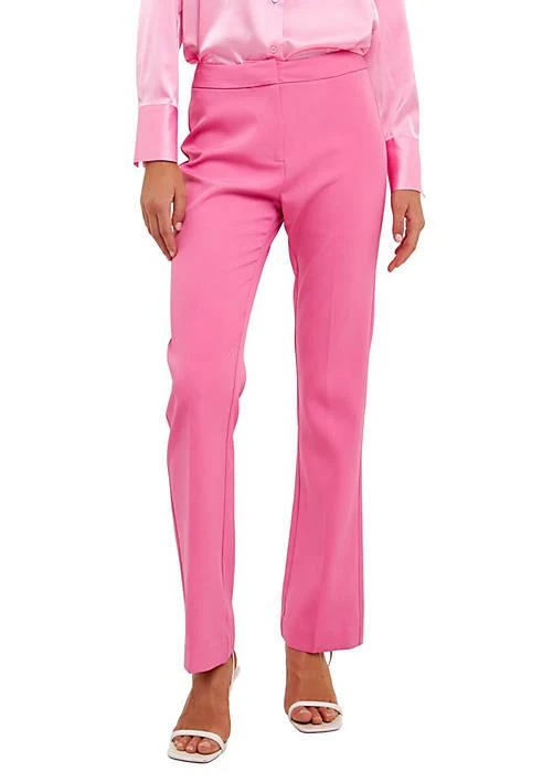 Endless Rose Rose Full Length Low Rise Pants 1
