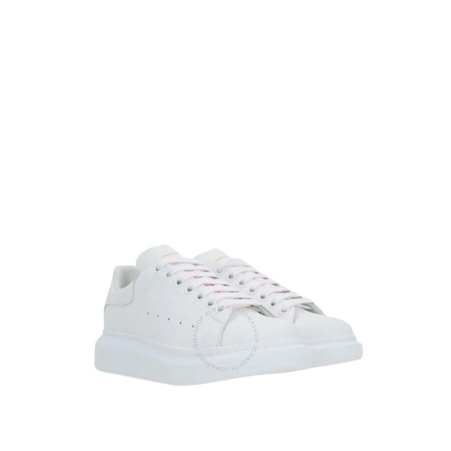 Alexander McQueen Ladies White Oversized Sneakers