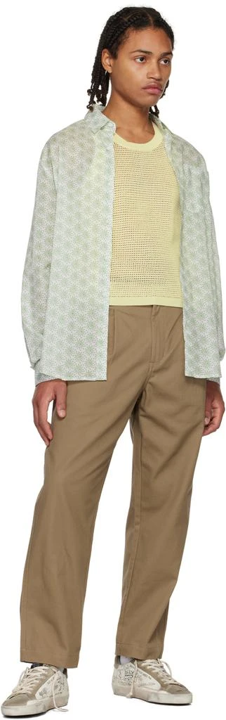 Double Rainbouu White Sundown Shirt 4