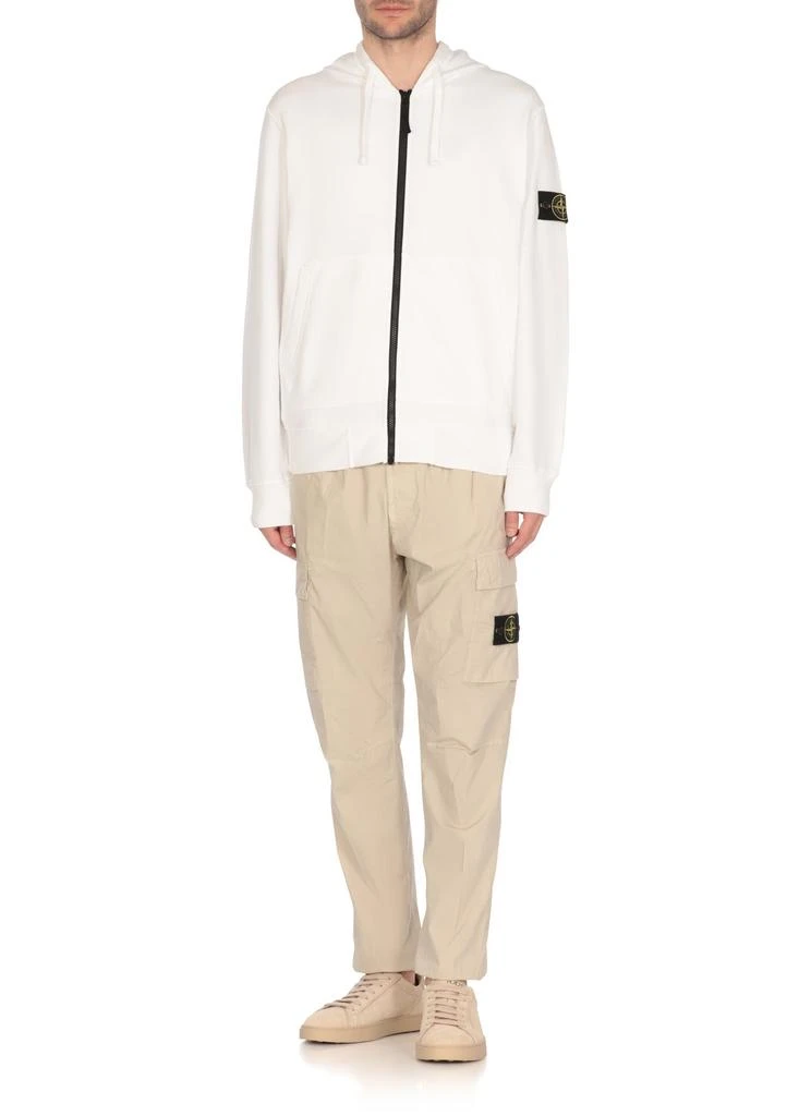 Stone Island Stone Island Compass Patch Zip-Up Hoodie 2