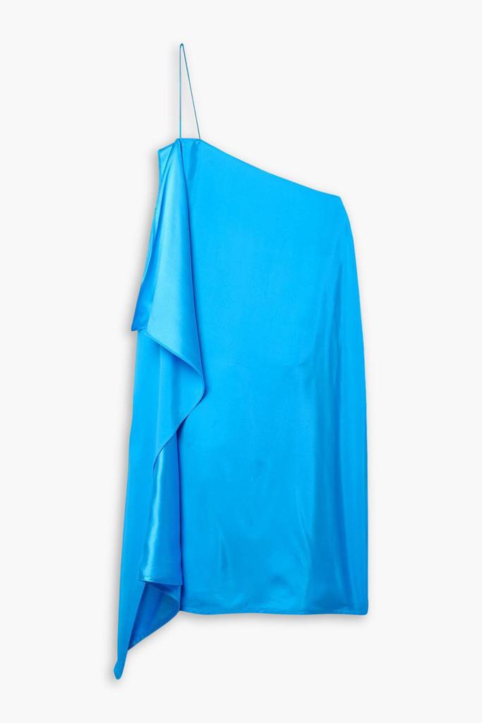 GAUGE81 Misaki asymmetric duchesse silk-satin mini dress