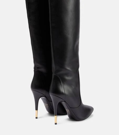 Tom Ford Embellished leather over-the-knee boots 3