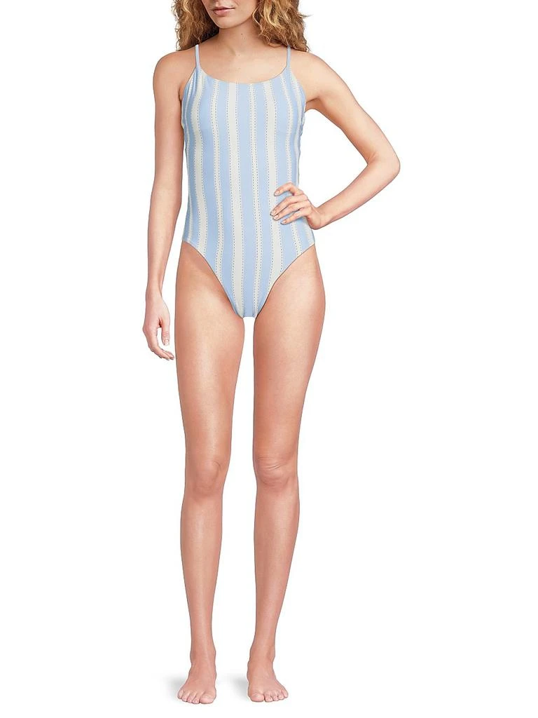 LEMLEM Elene Striped One-Piece Swimsuit 2