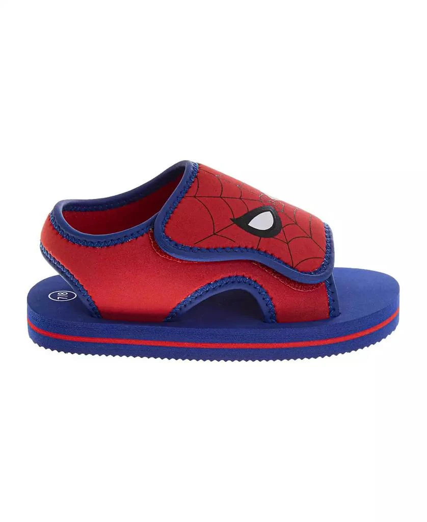 Spider-Man Toddler Boys Hook and Loop Dual Sizes Sandals 3