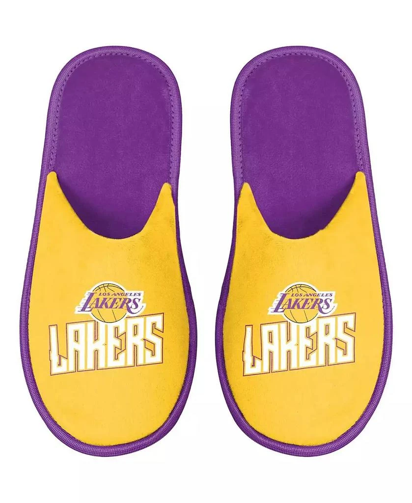 FOCO Men's Los Angeles Lakers Scuff Slide Slippers 1