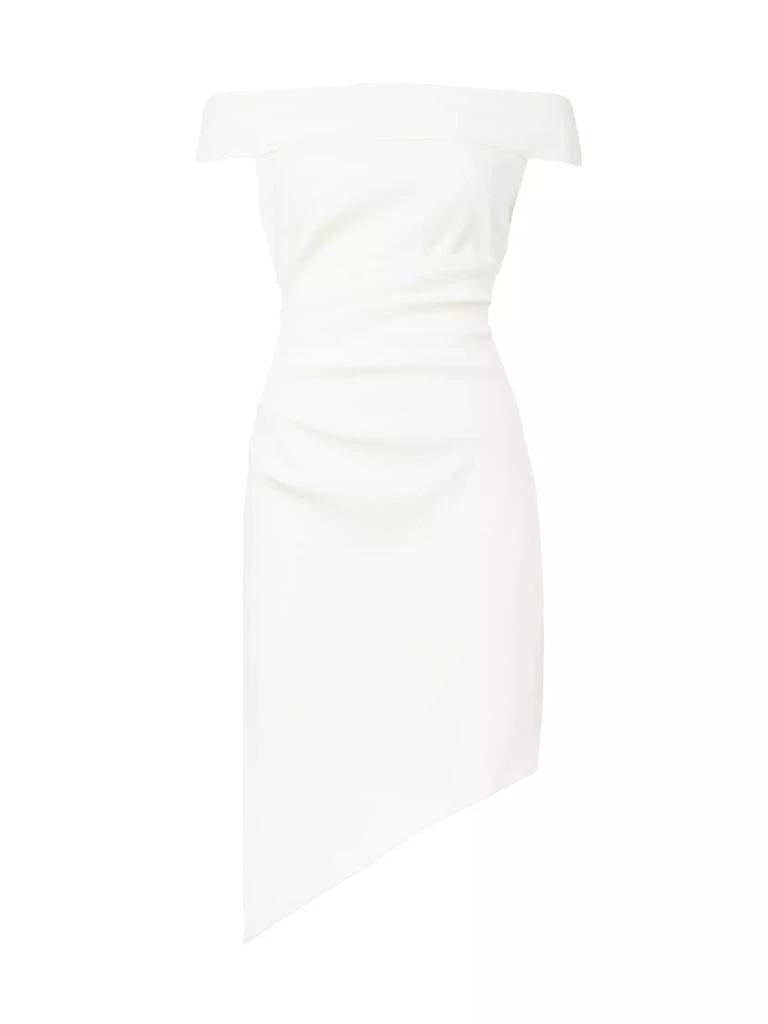 Milly Ally Off-The-Shoulder Midi-Dress 1