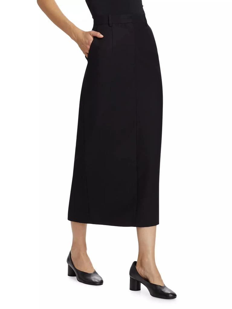 Co Crepe Tailored Pencil Skirt 4