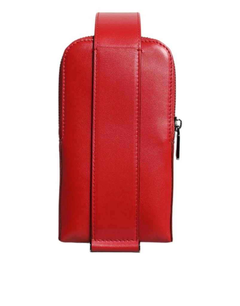 Dolce 
Gabbana Leather Logo Zip Around Card Holder Wide Strap Wallet Men
s (Copy) 4