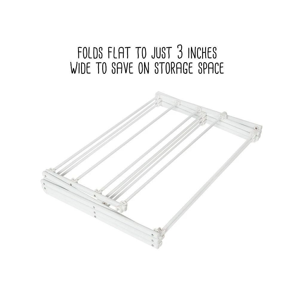 Honey Can Do Collapsible Steel Clothes Drying Rack 9