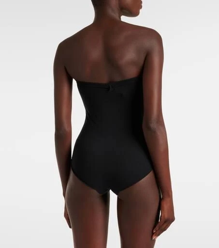 Alaïa Strapless bustier bodysuit 4