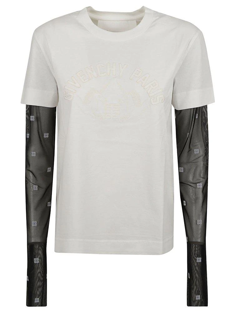 Givenchy Givenchy 4G Embroidered Layered T-Shirt 1