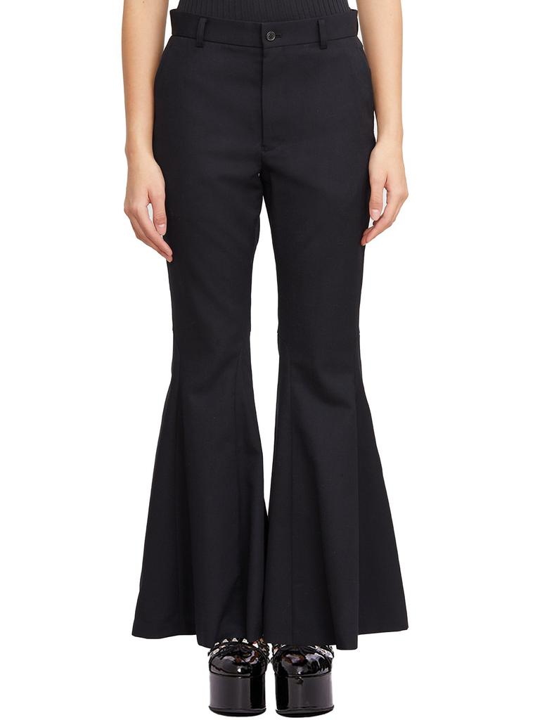 Noir Kei Ninomiya Noir Kei Ninomiya High-Waist Flared Trousers