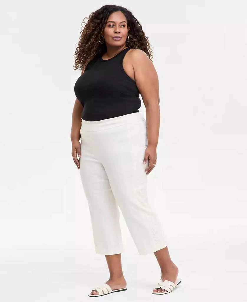Plus Size Macy's Jm Collection Capris Shop Plus Size Side