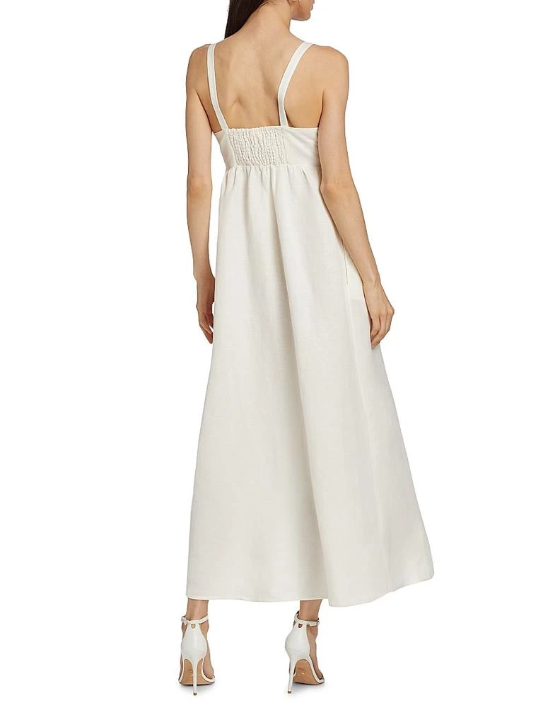 knee length dresses for ladies Modest Long Sleeve Satin Wedding Dress with Sweep Train, Diamond White / 18