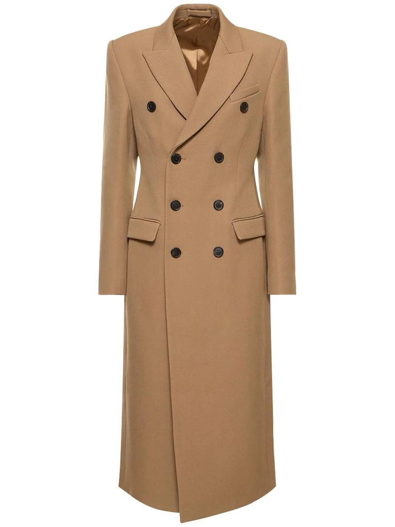 WARDROBE.NYC Double Breast Wool Long Coat 1