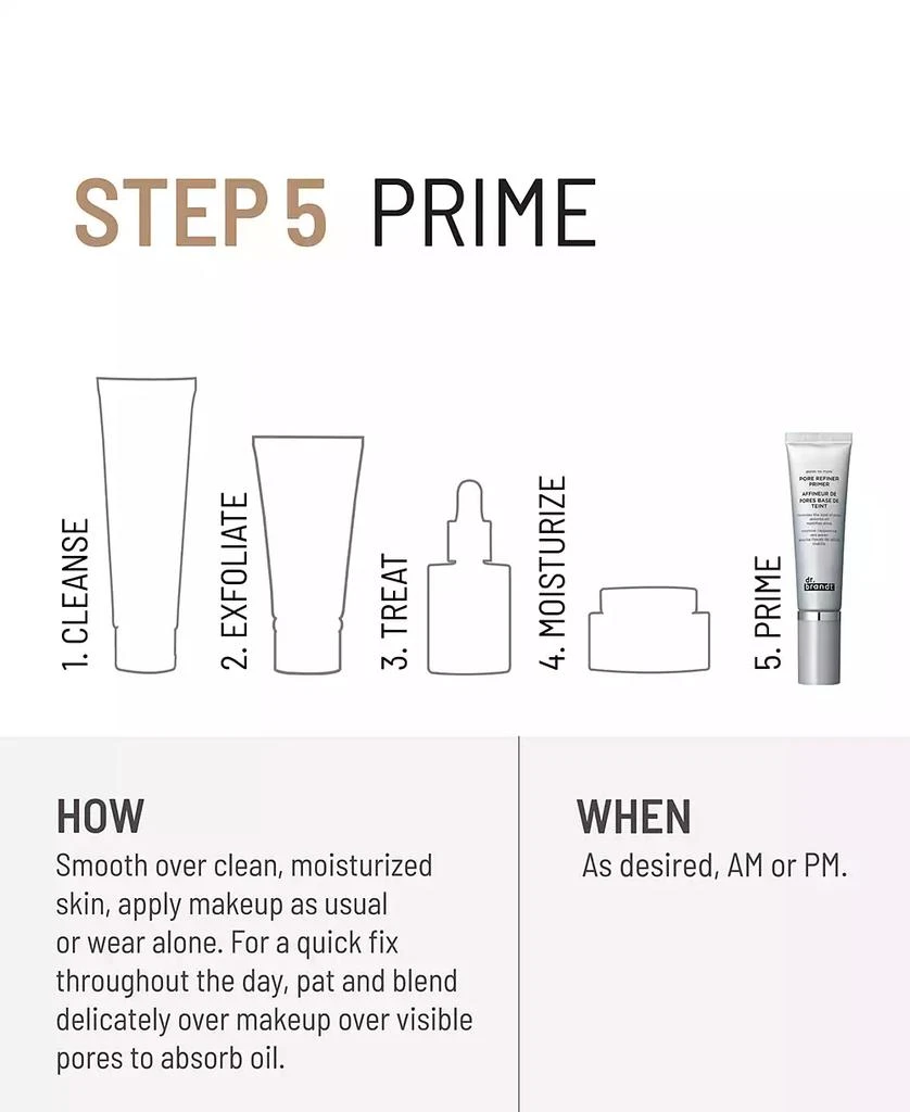 Dr. Brandt Skincare pores no more pore refiner primer, 1 oz 8