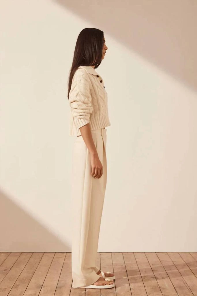 Shona Joy Shona Joy - MERCURE BUTTON UP CABLE JUMPER 4