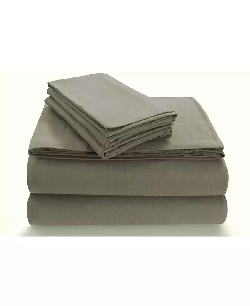 Tribeca Living Flannel Extra Deep Pocket Sheet Set, Twin 8