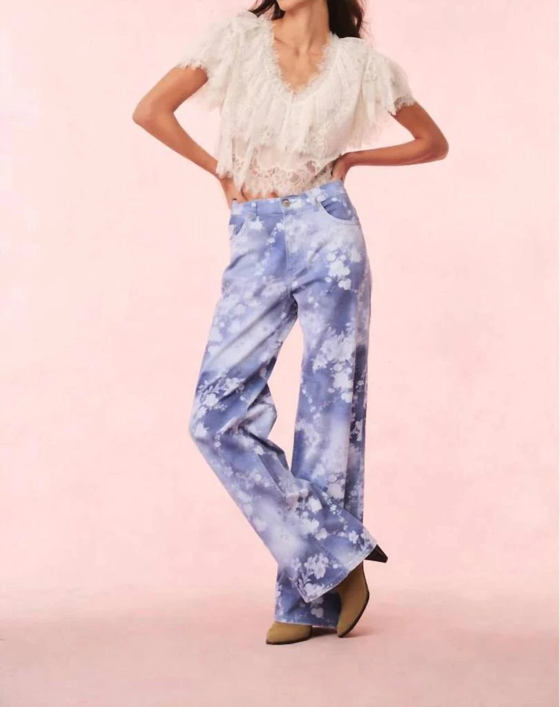 LOVESHACKFANCY Loveshackfancy - Dessa Jeans 4