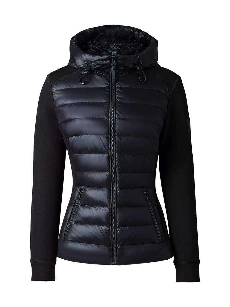 Mackage Della-R Hooded Down Hybrid Jacket - Jackets - Free Mackage Della-R Hooded Down Hybrid Jacket - Jackets - Free