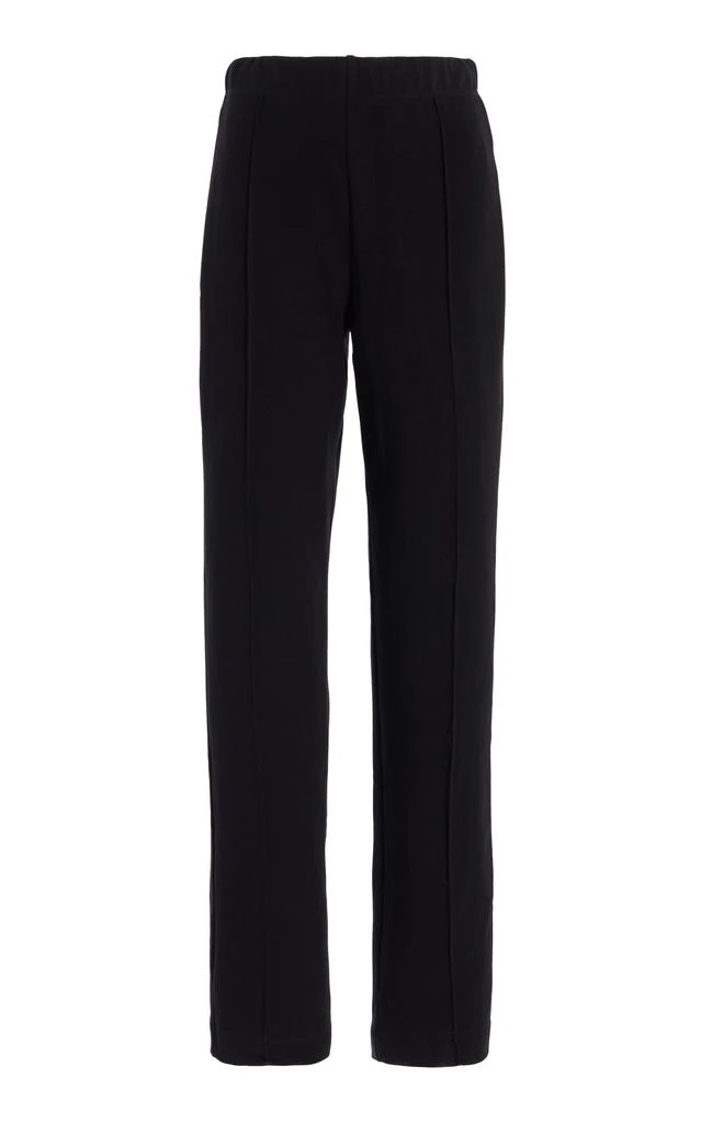 Leset Leset - Rio Stretch-Ponte Cigarette Pants - Black - M - Moda Operandi 1
