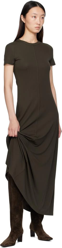 Khaite Brown Ona Knee-High Tall Boots 5