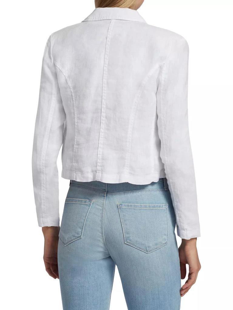 L'Agence Wayne Cropped Double-Breasted Jacket 5