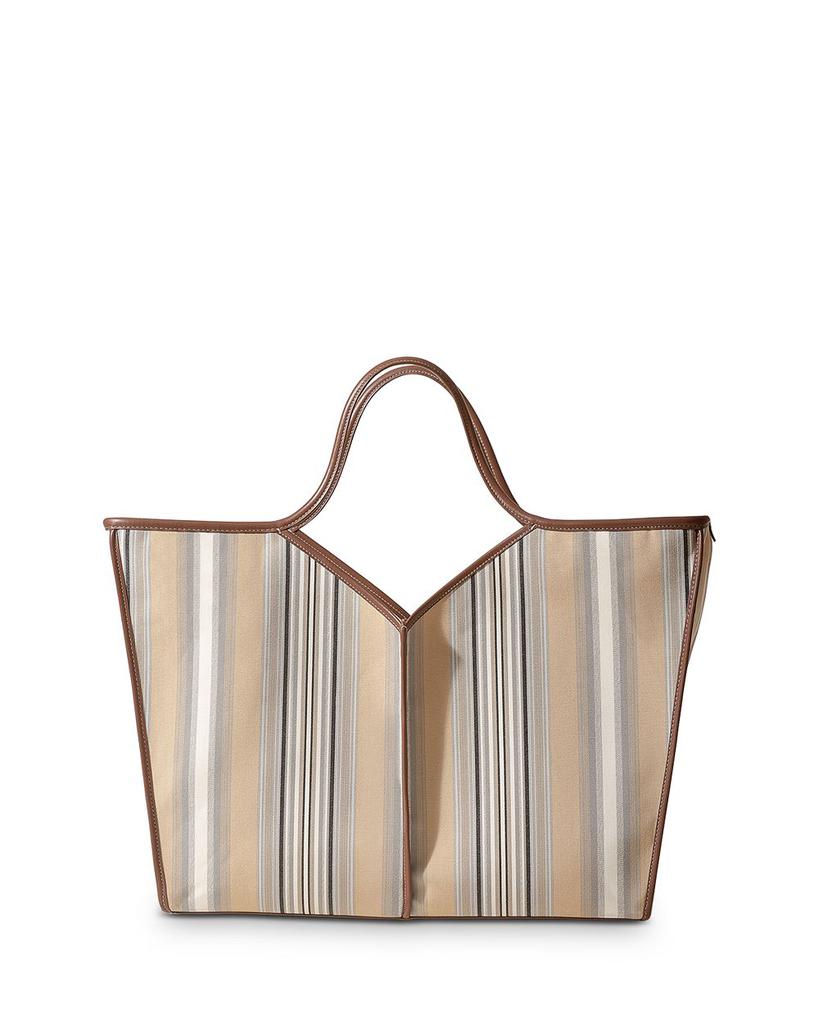 Hereu Calella Squared Striped Tote - Tote Bags - Save Extra