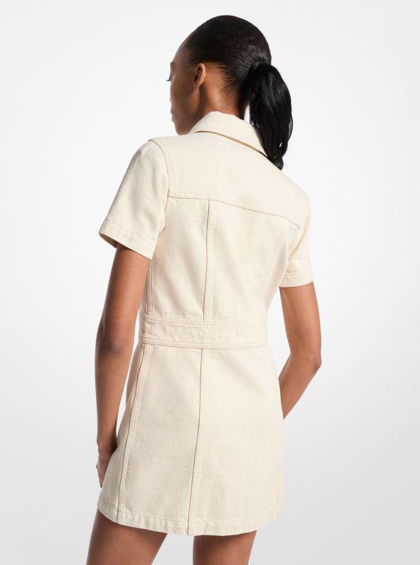 undefined Denim Mini Dress