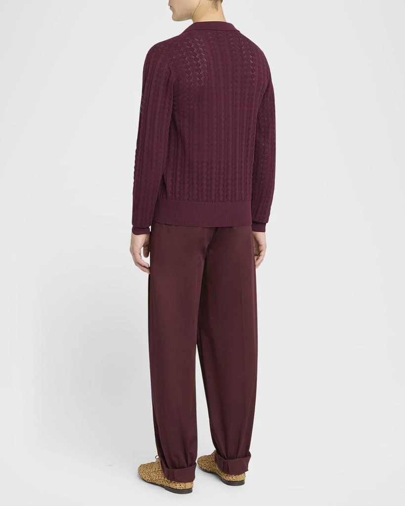 Dolce 
Gabbana Men
s Patterned Knit Cardigan 3