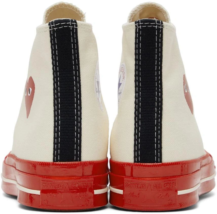 Comme des Garcons Off-White Converse Edition Chuck 70 High-Top Sneakers 2