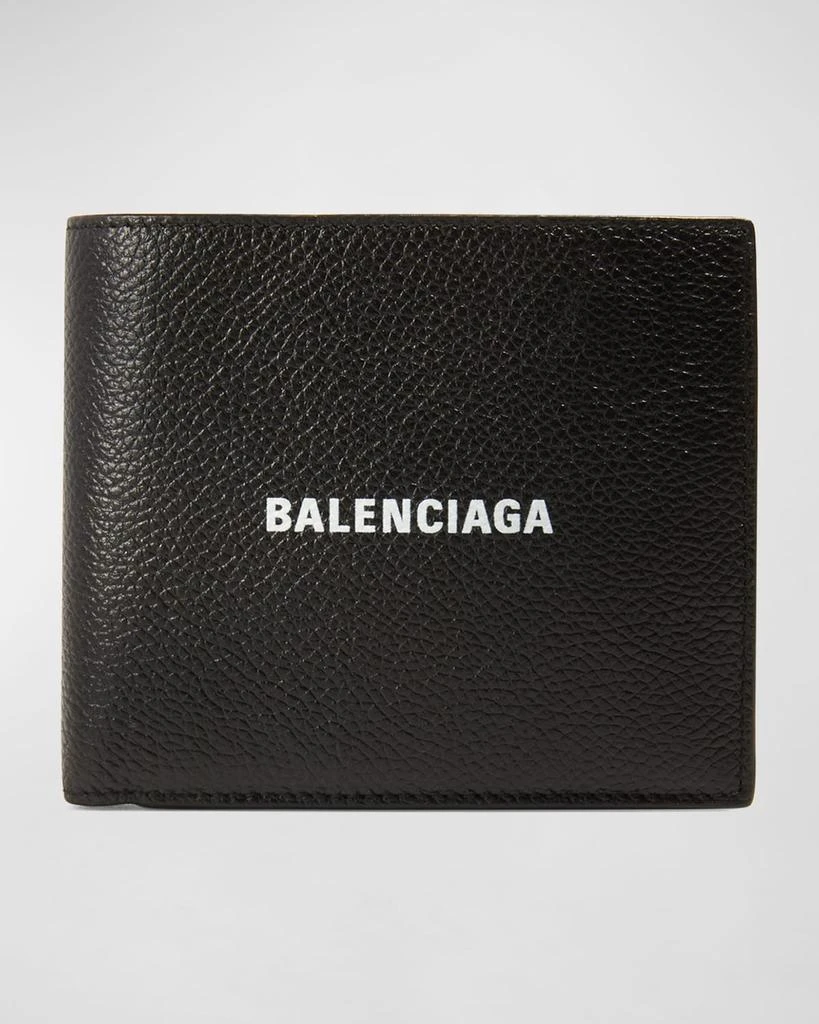 Balenciaga Men's Bifold Leather Wallet 1