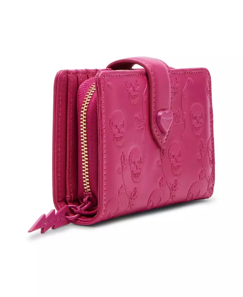Betsey Johnson Skulls Roses Wallet 7