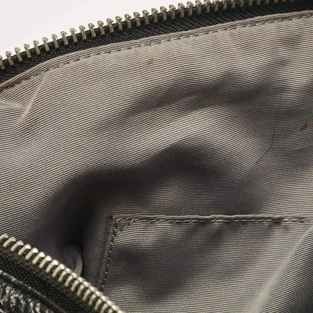 Coach Coach Black Signature Canvas and Leather Legacy Haley Satchel 11