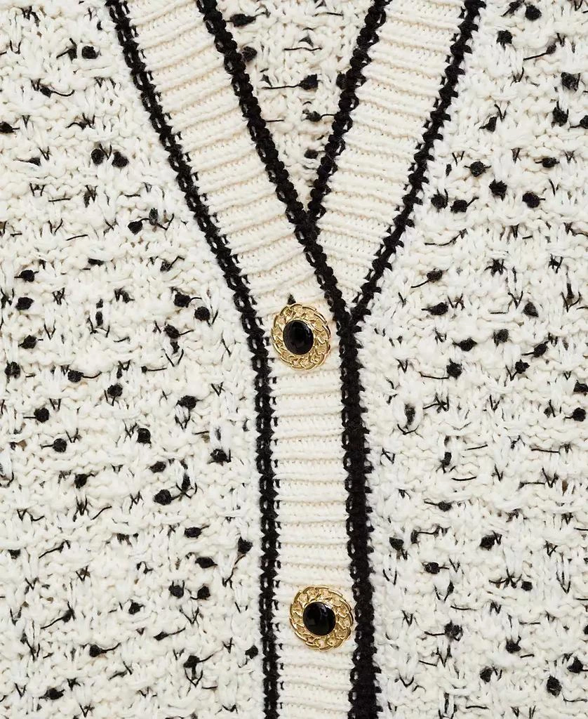 Mango Women's Flecked Oversize Cardigan 3