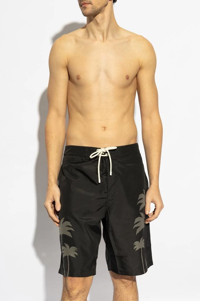 Palm Angels Swim shorts with print 2