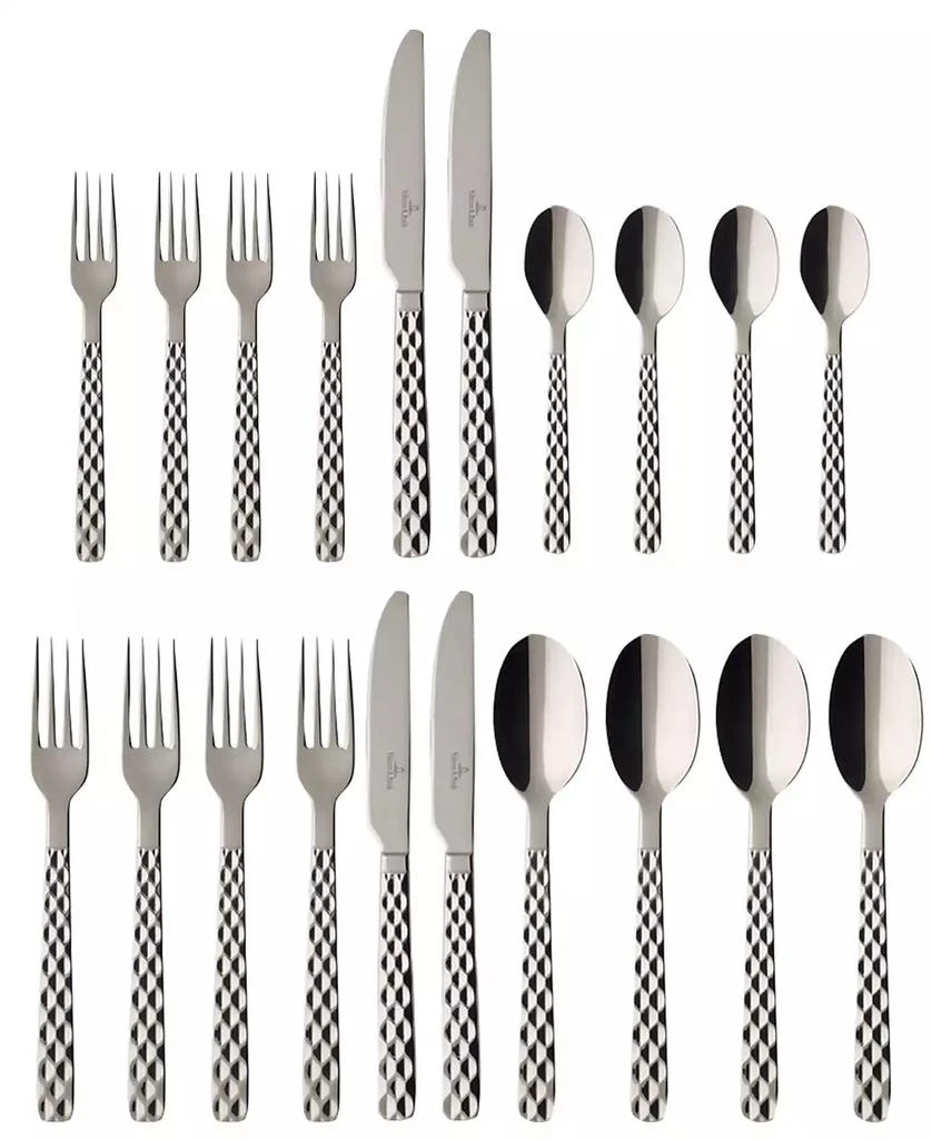 Villeroy & Boch Boston 20 Piece Flatware Service for 4 2