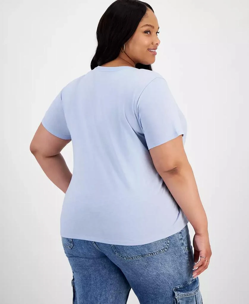 Rebellious One Trendy Plus Size New York Graphic T-Shirt 2