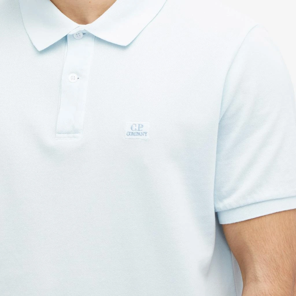 C.P. Company C.P. Company 24/1 Piquet Resist Dyed Polo Shirt 5
